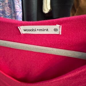 Wasabi + Mint Fuchsia Top